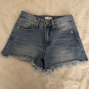 Nordstrom BP jean shorts. Size 23, medium wash.